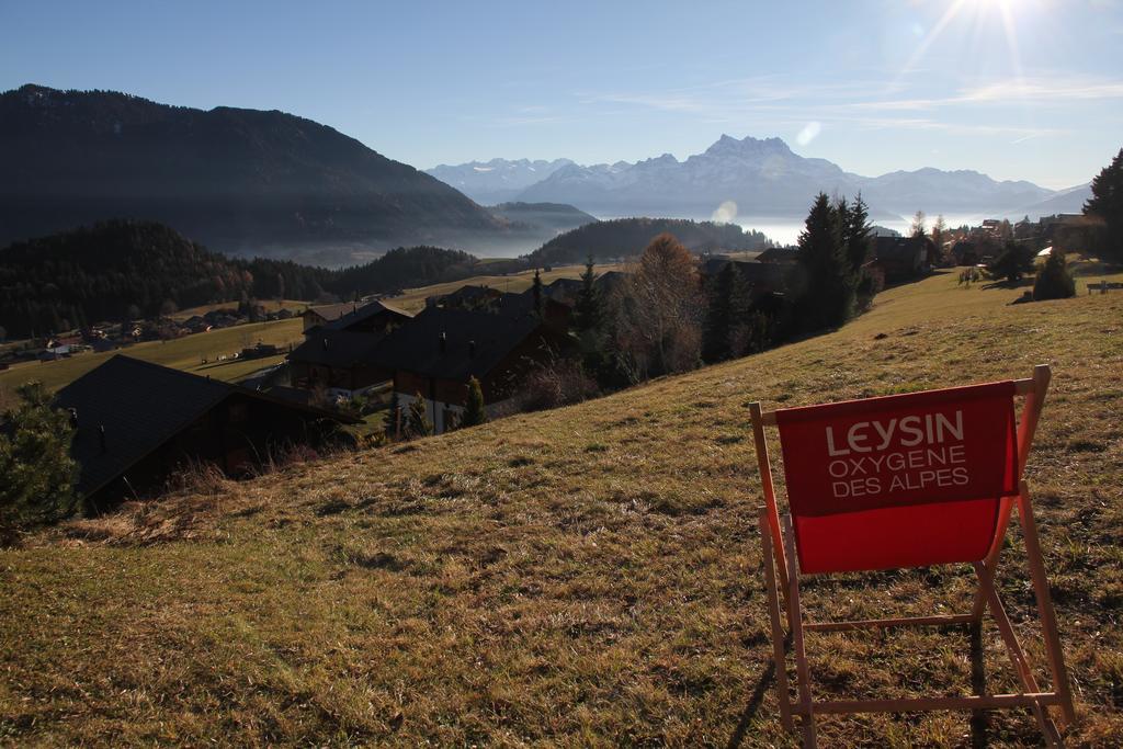 La Petite Silene Lägenhet Leysin Exteriör bild