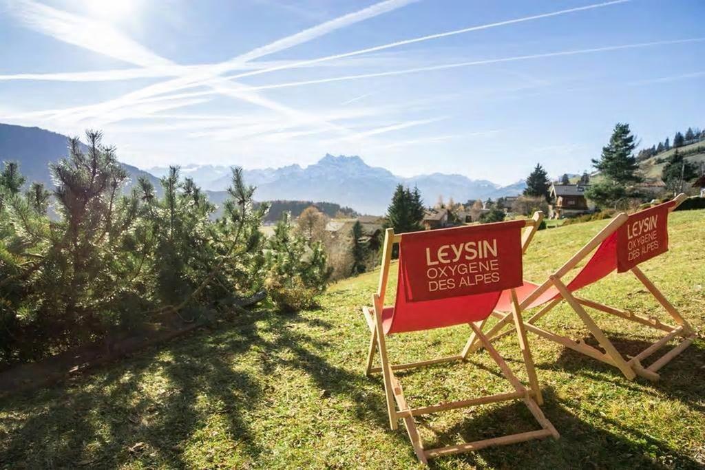 La Petite Silene Lägenhet Leysin Exteriör bild